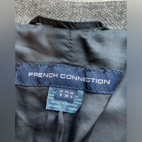 French Connection Mid Length Color Block Blazer Jacket - Picture 6 of 13